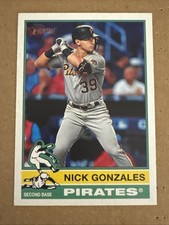 2025 Topps Heritage - Nick Gonzalez #425 SP
