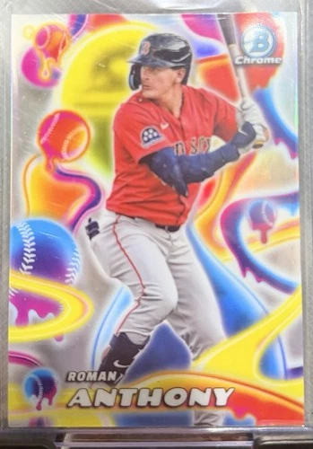 2025 Bowman Chrome - Melt Mashers Roman Anthony #MM-13 (RC)