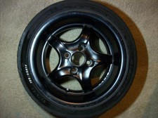 4x Alufelgen Brock 8Jx14H2, ET25 ,LK4x100 mit reifen 195/45/14 77v