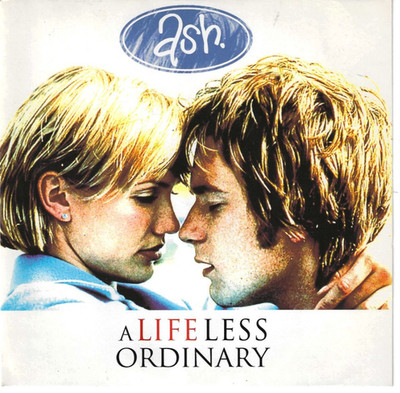 Ash - A Life Less Ordinary - Scarce 1997 UK 3 track blue vinyl 7''