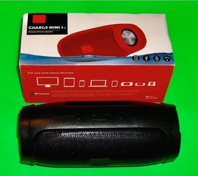 CHARGE MINI 3+ TRAGBARER KABELLOSER LAUTSPRECHER SCHWARZ Elektronik