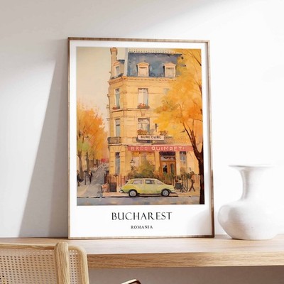 5_Bukarest Poster, Rumänien Poster, Bukarest Reisen, Rumänien Reisen, Ost EU