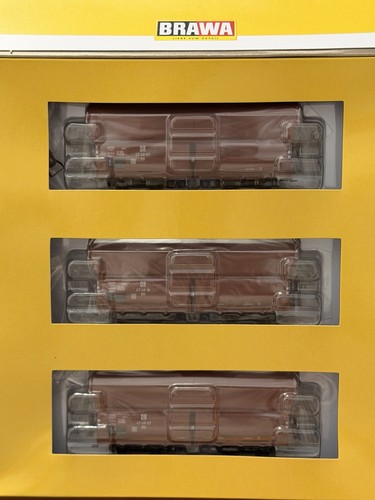 Brawa 47028 3 Set. Selbstentladewagen OOt DR Ep.III Wie Neu | Condition: Gebraucht