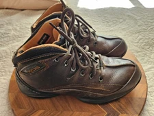 Rockport XCS Hydro-Shield Brown Leather Waterproof Men’s Hiking Boots, Size 10