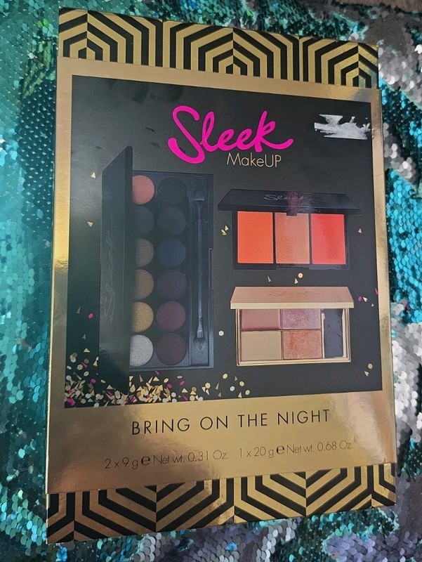 Rare Sleek Makeup Bring On The Night3Palette Gift Set Gorgeous Pigmented Colors!