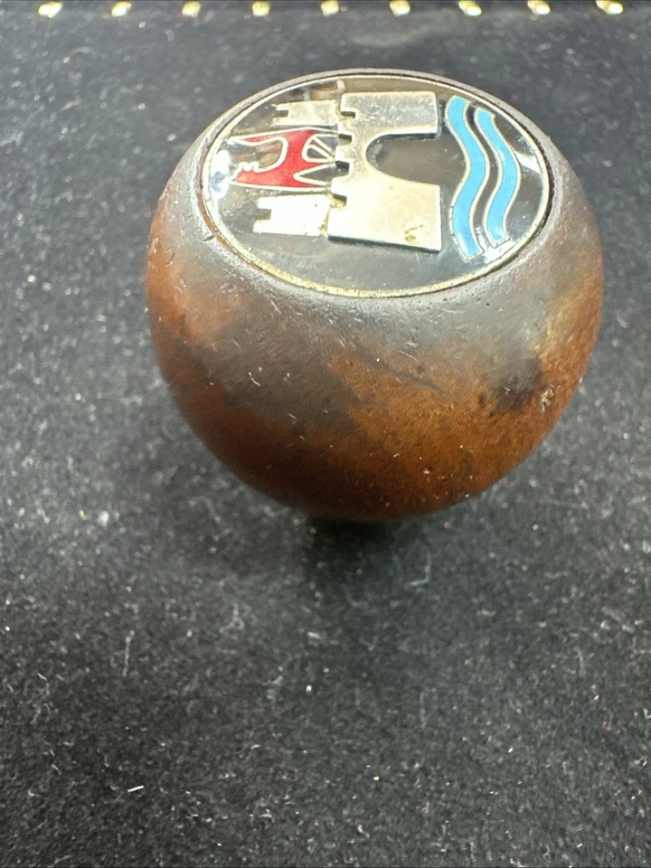 De colección, clásico Volkswagen palanca de cambios Wolfsburg nogal, Cloisonne! Foto 3 de 4