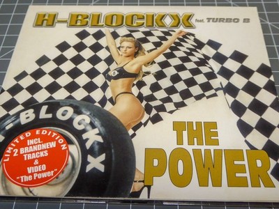 H-BLOCKX FT. TURBO B. the power DIGI VG+ (CD Album, Rock, Supersonic)