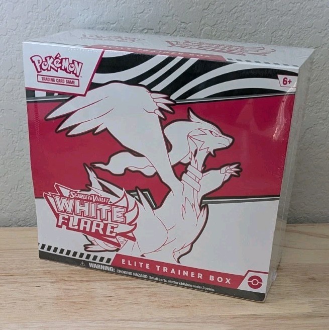 Pokemon Scarlet & Violet White Flare Elite Trainer Box ETB SEALED