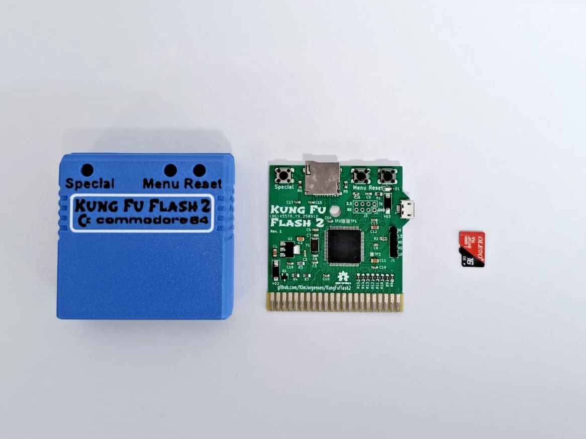 Commodore 64 (KungFuFlash) Good But Doesn't Replace SD2IEC. Supports - Foto 7