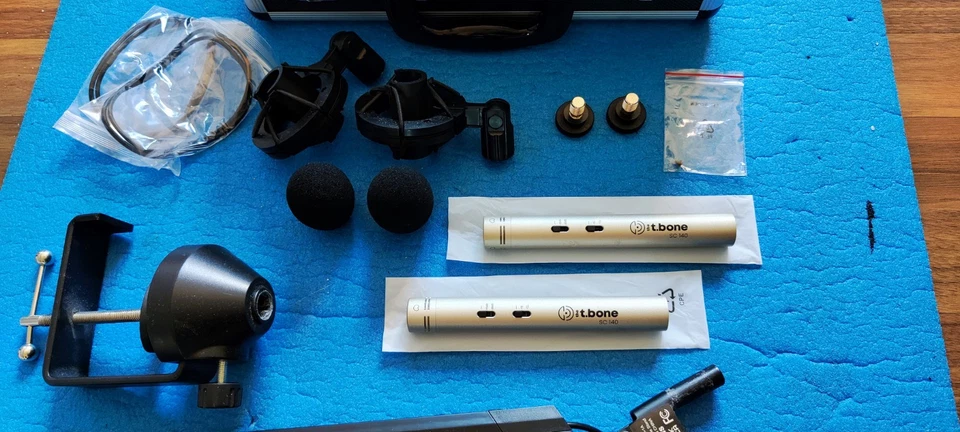  t.bone SC 140 Stereoset Bundle, Inkl. Koffer+LED Arm - Bild 2 von 4