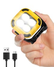 20W LED Rechargeable Work Light, Super Bright 900LM Portable Magnetic COB Flo...