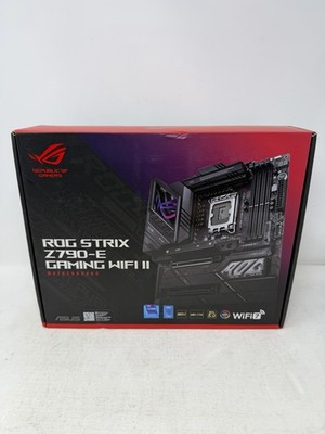 ASUS ROG Strix Z790-E Gaming WiFi II LGA 1700 DDR5 ATX gaming motherboard