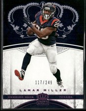 2017 Panini Crown Royale #23 Lamar Miller Pink #/249