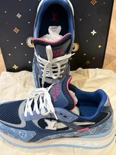 Louis Vuitton Runaway Denim Sneakers Size 10 ...