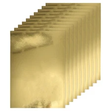 5 Packs Handcraft Paper Diy Tools Gold Cardstock Handmade Papers