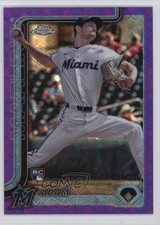 2025 Topps Chrome Logofractor Edition Purple Refractor /250 Adam Mazur #157 15x2