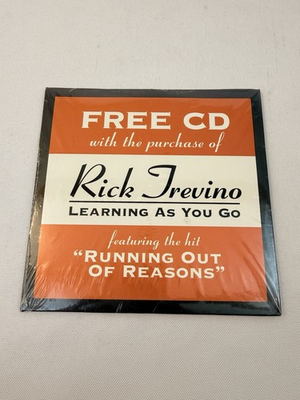 #ad Rick Trevino Learning As You Go Career Sampler Promo CD Brand New Sealed $9.56