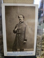 MEGA RARE FATHER OF BASEBALL General Abner Doubleday CDV Photograph BRADY