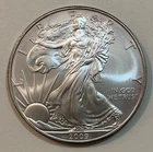 2009 Walking Liberty American Eagle Silver Dollar Coin 1oz