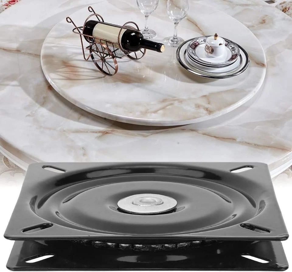 Seat Swivel Base Bar Stool Swivel Plate Replacement 6inch Home Bar Furniture for - Image 2 of 4