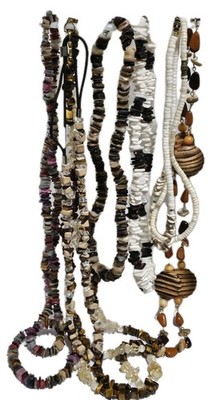 8 Semi Precious Beaded Necklaces Tiger Eye Agate Quarts & Much More