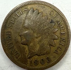 1903 Indian Head Cent Exact Coin Imaged #IND2223