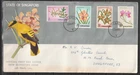 (A832) Singapore - 10 March 1963 First Day Covers With Values to $5