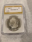 1882 S Morgan Silver Dollar MS67 PL