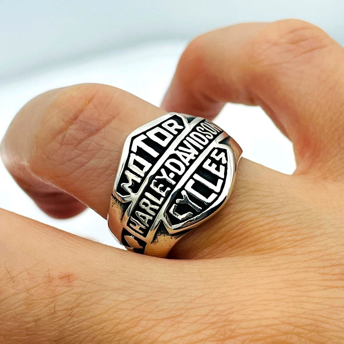 Harley davidson biker rings sale