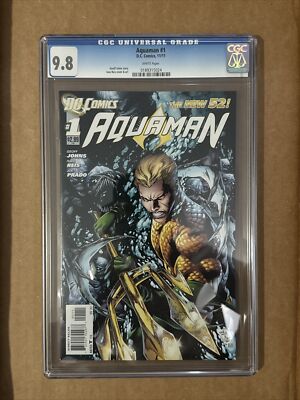 Aquaman # 1 / DC Comics / The New 52 / CGC Universal Grade 9.8 | eBay