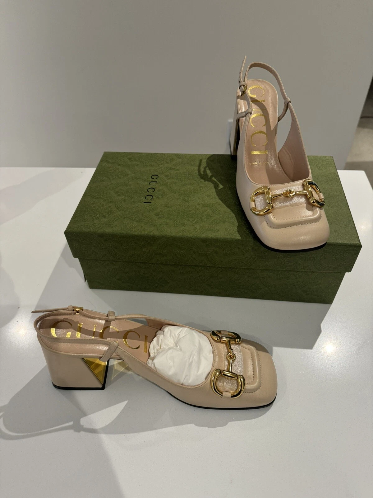 Gucci Malaga enfant peau rose
