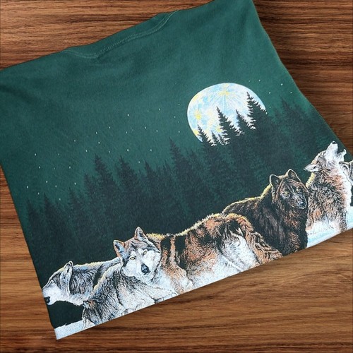 Camiseta deportiva vintage Habitat 1991 Devils Tower Wyoming Signal LG puntada única - Imagen 12 de 13