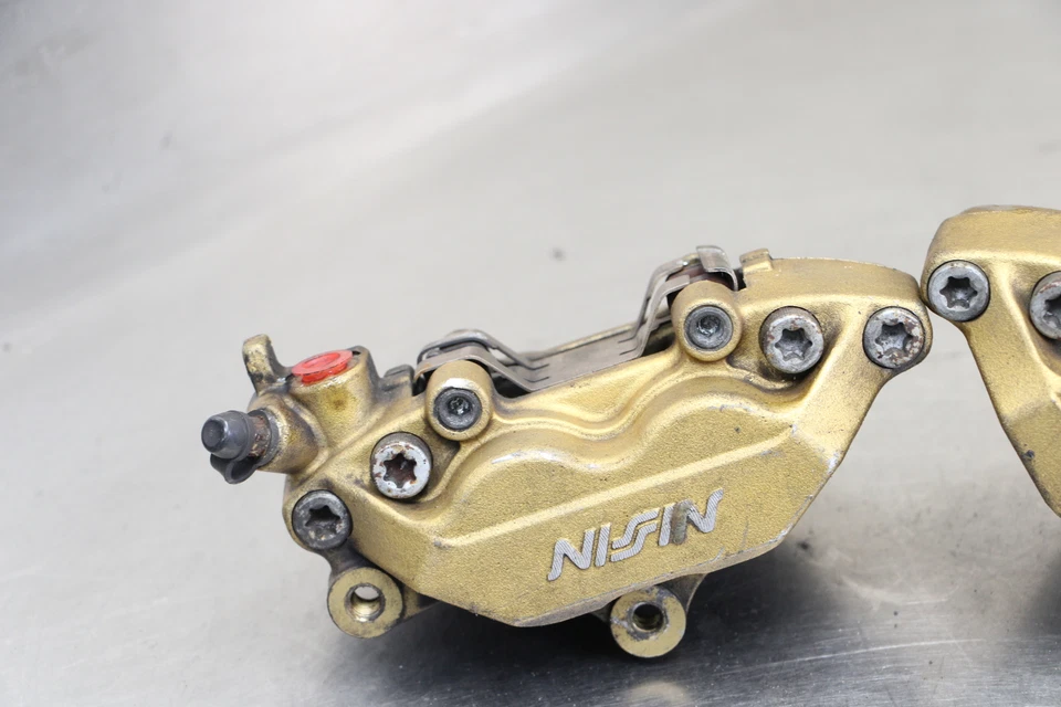 01 JUEGO PINZAS FRENO DELANTERO DERECHO IZQUIERDO HONDA RVT1000R RC51 SP1 PAR Foto 3 de 4