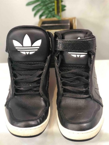 ADIDAS AR 3.0 Black Leather Mens Sneakers #G59950 US 9.5/ EU 43 1/3 - Picture 2 of 8