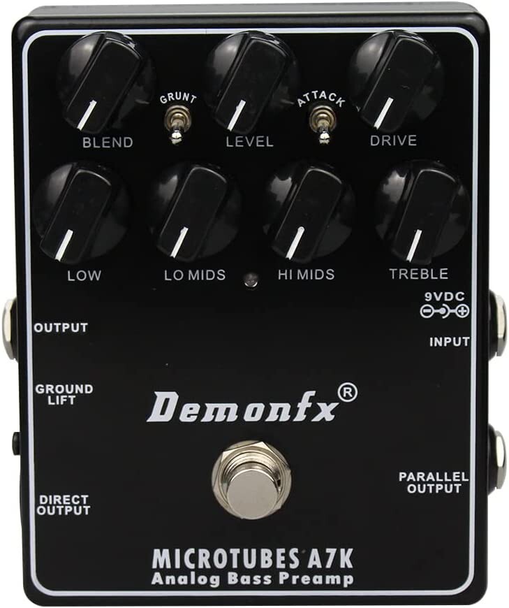 Demonfx Demon FX Microtube A7K Bass Preamp Pedal Fast U.S.Ship | eBay