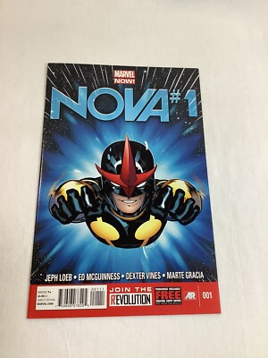 NOVA #1 1st Sam Alexander Solo Series Loeb /McGuinness MARVEL