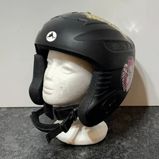 ProRider Ski Snowboarding Helmet Kids Black Size S/M 6 1/4 - 6 1/2 52 CM EUC