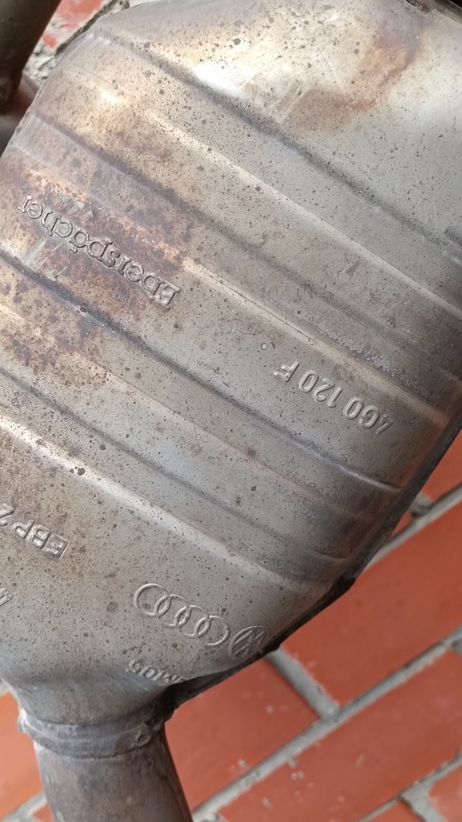 Audi A6 4G exhaust system sound original 4G0253612N 4G0253611N | eBay