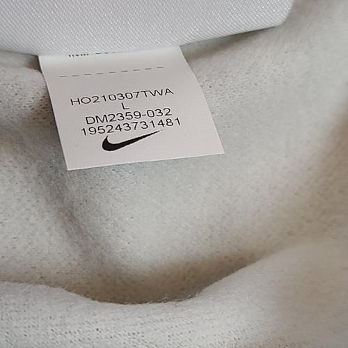 Nike Sweater Girls Large Gray Pullover Therma-Fit Hoodie Standard Fit Big Kids - Picture 7 of 10