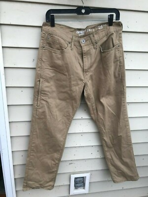 Denizen From Levis 231 Athletic Fit Mens Jeans PANTS Tan KHAKI STRETCH ...