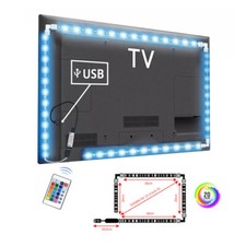 LED Strip light Tape RGB 5050 DC5V USB Cable LED Strip 1M 2M 3M DIY HDTV TV
