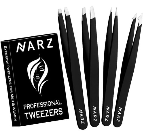 Uncle Bill's Sliver Gripper Pinzette, 6er Pack – Präzise, Mit Schlüsselanhänger-Clip