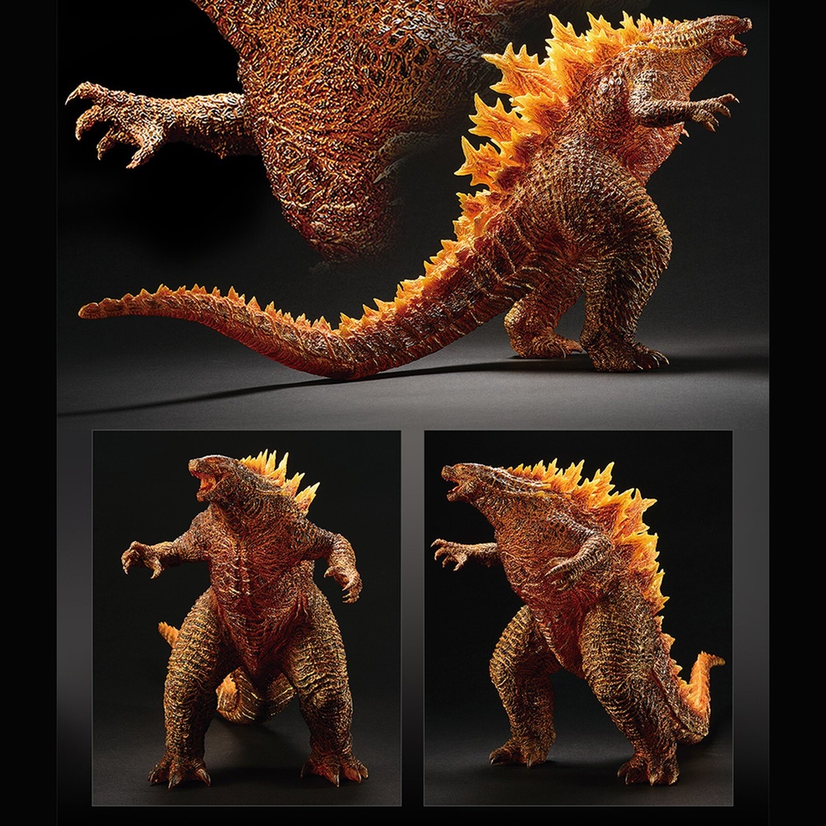 Sofvics Godzilla バーニングカラーver. Ichiban Kuji Godzilla vs Kong SOFVICS Burning Color Last One