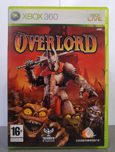 JEU MICROSOFT XBOX 360 OVERLORD PAL FR COMPLET - Photo 1/3