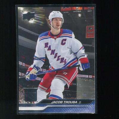 2023-24 Upper Deck Series 2 Hockey Jacob Trouba Base #373 New York Rangers