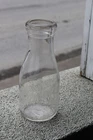 Vintage Farmhouse Glass Milk Bottle Dairy Model Dairy Corry Pa One Pint