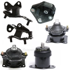 Fits 2003-2007 Honda Accord 2.4L Engine Motor & Trans Mount Set 6PCS (Automatic)