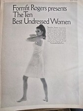 1967 women's Formfit Rogers Invisible slip by Pucci vintage fashion ad