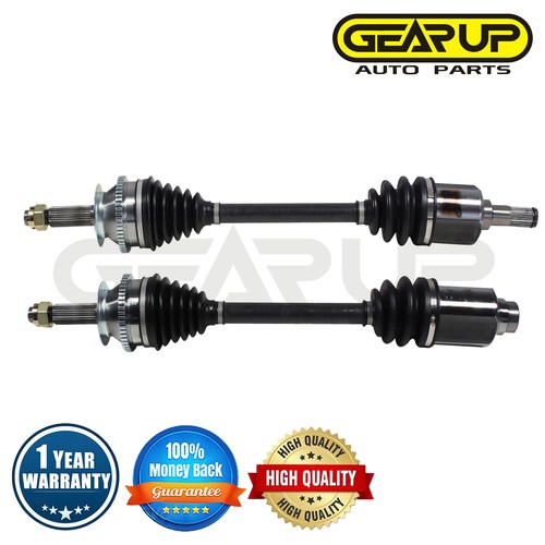 Pair CV Axle Joint Assembly Front For Hyundai Santa Fe Sport FWD Auto
