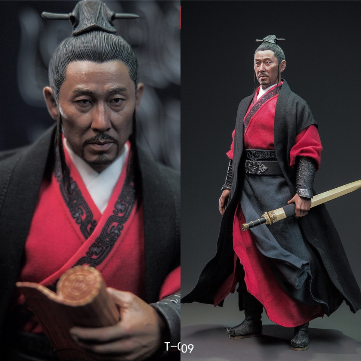 In Stock Twelve O'clock T-09 1/6 Chu-Han series Han King Liu Bang